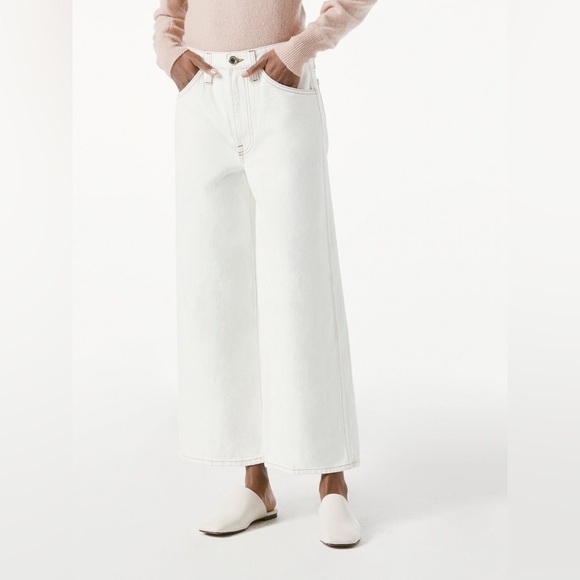 Frame Denim Denim - FRAME Le Italiene wide cropped jeans cotton size 25